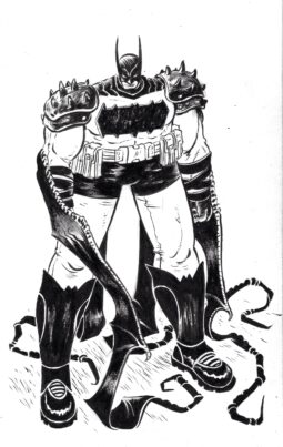 Absolute Batman sketch by Bruno Seelig