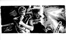 Blade Runner sketch by Bruno Seelig