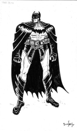 Gargoyle sketch by Bruno Seelig