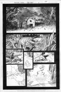 Swamp Thing - Love Seed #06 page 20 by Enrique Breccia