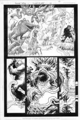 Swamp Thing - Love in Vain #10 page 15 by Enrique Breccia