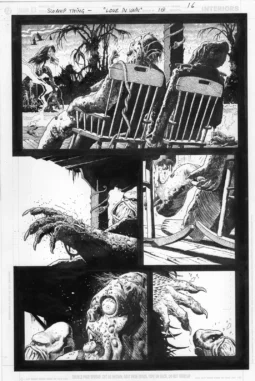 Swamp Thing - Love in Vain #10 page 16 by Enrique Breccia