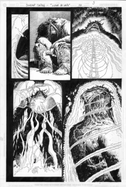 Swamp Thing - Love in Vain #10 page 05 by Enrique Breccia