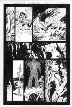 Swamp Thing - Love in Vain #10 page 06 by Enrique Breccia