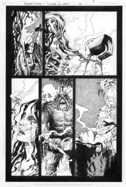 Swamp Thing - Love in Vain #10 page 07 by Enrique Breccia
