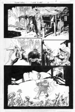 Swamp Thing - Love in Vain #10 page 08 by Enrique Breccia