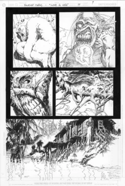 Swamp Thing - Love in Vain #11 page 09 by Enrique Breccia