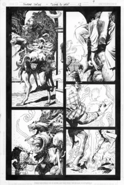 Swamp Thing - Love in Vain #12 page 09 by Enrique Breccia