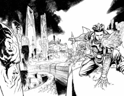 Ordinary Gods #09 cover by Felipe Watanabe
