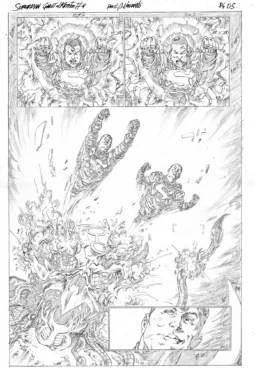Superman: Ghosts of Krypton #04 page 05 by Alexandre Nascimento