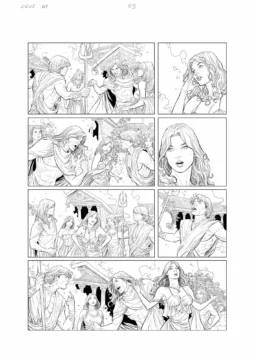 Les guerres de Zeus #01 page 03 AP by Carlos Rafael
