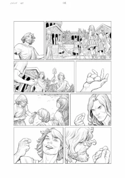 Les guerres de Zeus #01 page 06 AP by Carlos Rafael