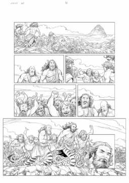Les guerres de Zeus #01 page 10 AP by Carlos Rafael