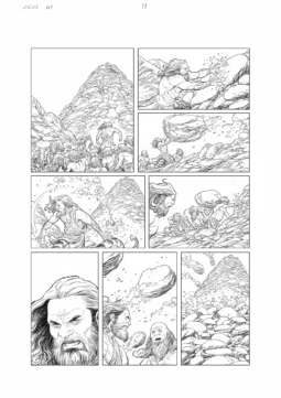 Les guerres de Zeus #01 page 11 AP by Carlos Rafael