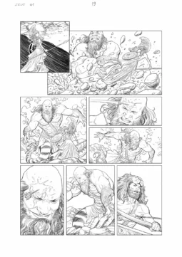 Les guerres de Zeus #01 page 19 AP by Carlos Rafael