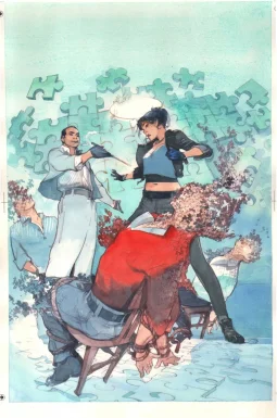 The Magic Order 2 #04 cover by Greg Tocchini