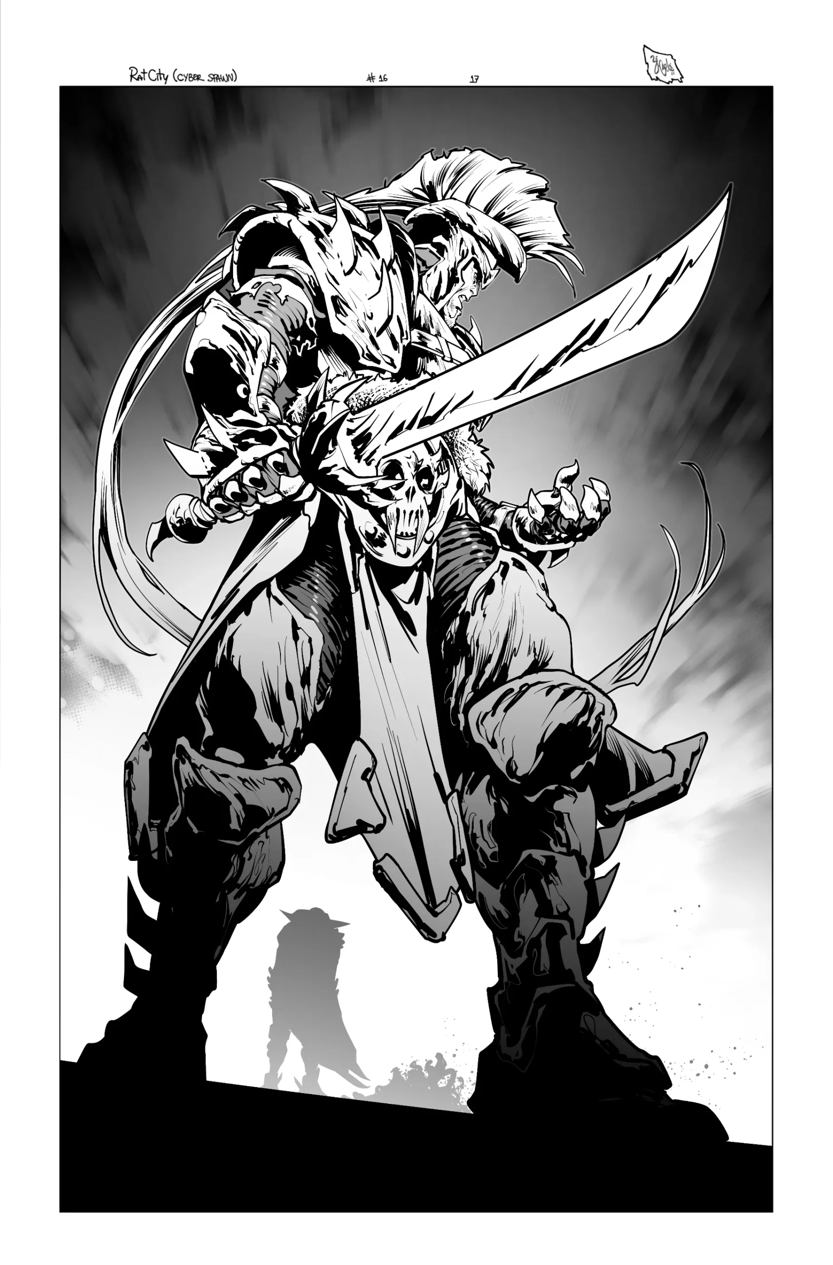 Rat City #16 page 17 AP by Zé Carlos