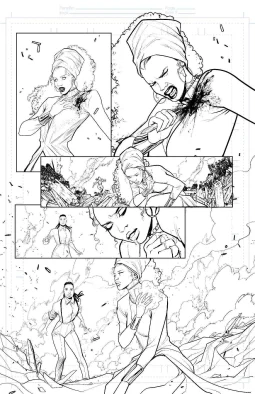 Storm #1 page 17 AP by Lucas Werneck