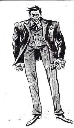 Joker sketch by Bruno Seelig