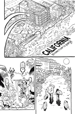 Kal-El-Fornia Love #01: Across the Room page 01 by Juni Ba