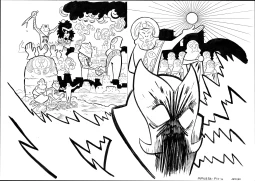 Monkey Meat: Summer Batch #5 Story #2 page 13-14 by Juni Ba