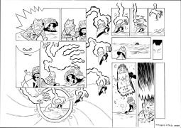 Monkey Meat: Summer Batch #5 Story #2 page 19-20 by Juni Ba