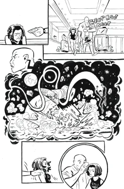 Kal-El-Fornia Love #01: Across the Room page 04 by Juni Ba