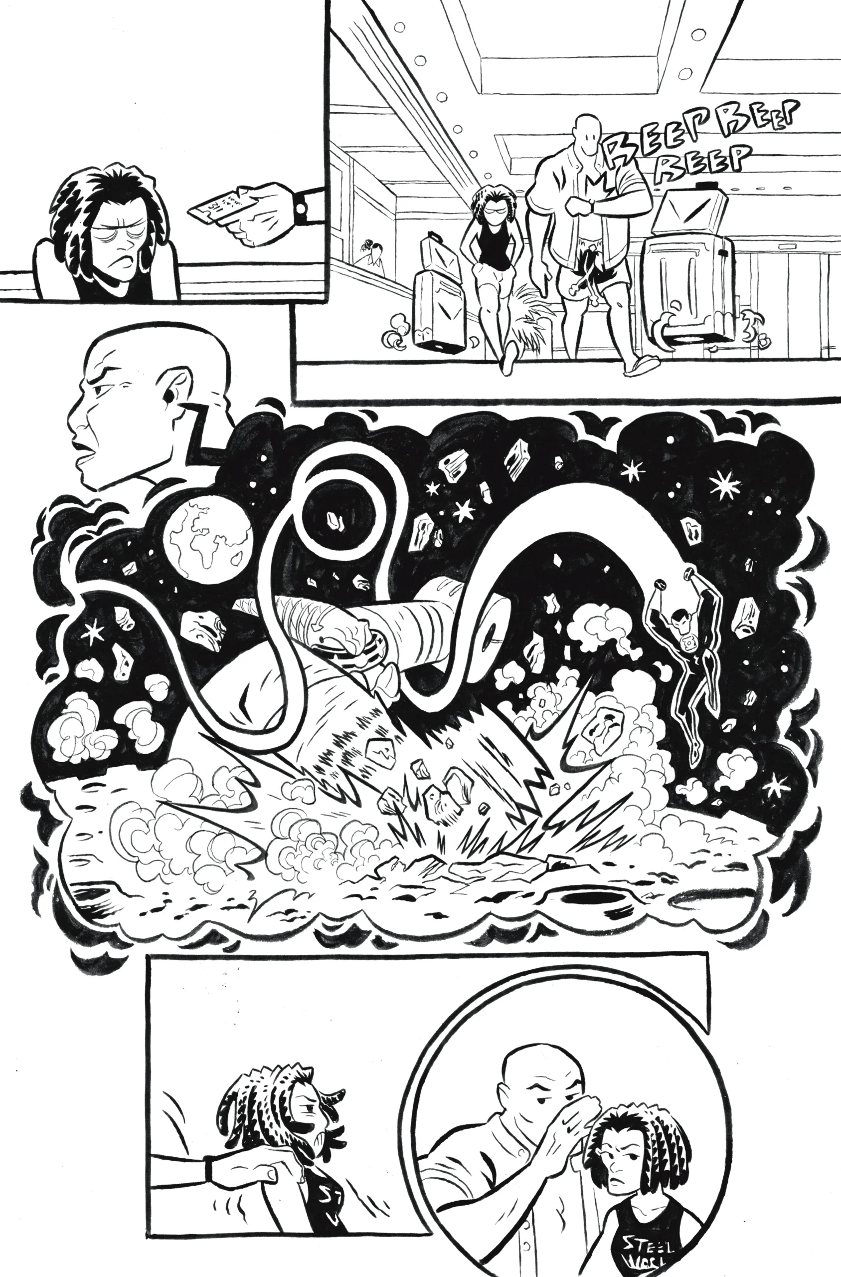 Kal-El-Fornia Love #01: Across the Room page 04 by Juni Ba