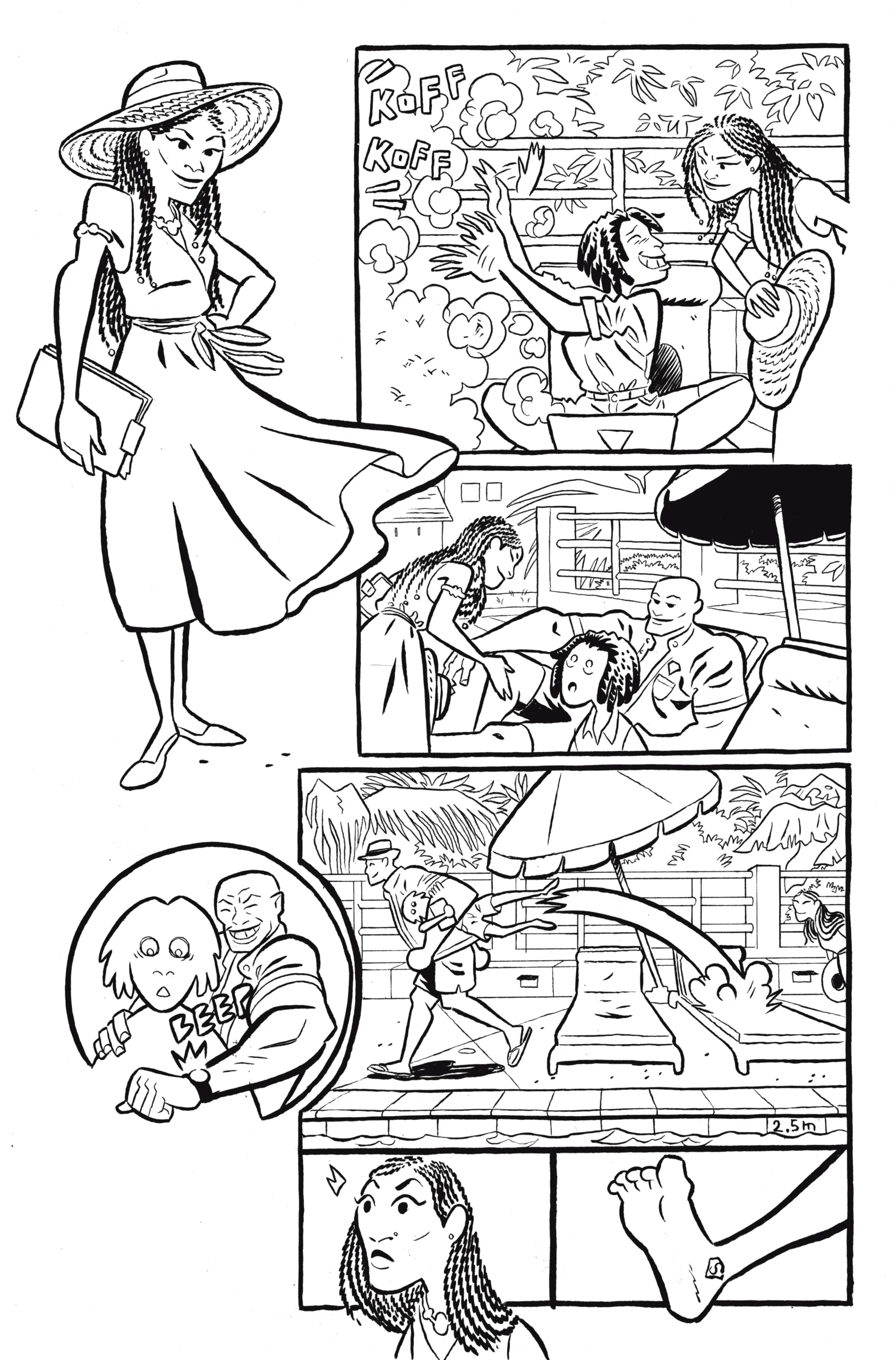 Kal-El-Fornia Love #01: Across the Room page 06 by Juni Ba