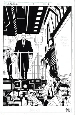 Alpha Flight #09 page 01 by Roger Cruz