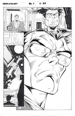 Angela / Glory: Rage of Angels #01 page 32 by Roger Cruz