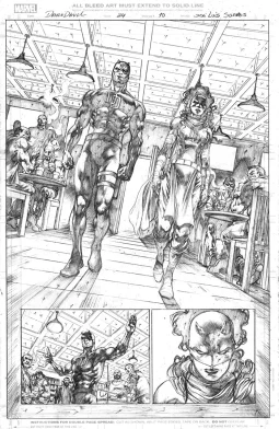 Daredevil #24 page 10 by José Luís