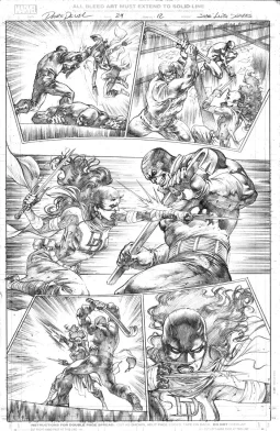 Daredevil #24 page 12 by José Luís
