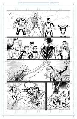 Age of X-Man: NextGen #05 page 14 AP by Lucas Werneck