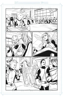 Age of X-Man: NextGen #05 page 18 AP by Lucas Werneck