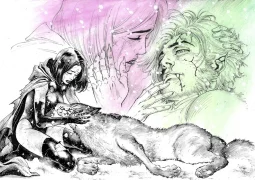 Raven & Beast Boy Illo by José Luís