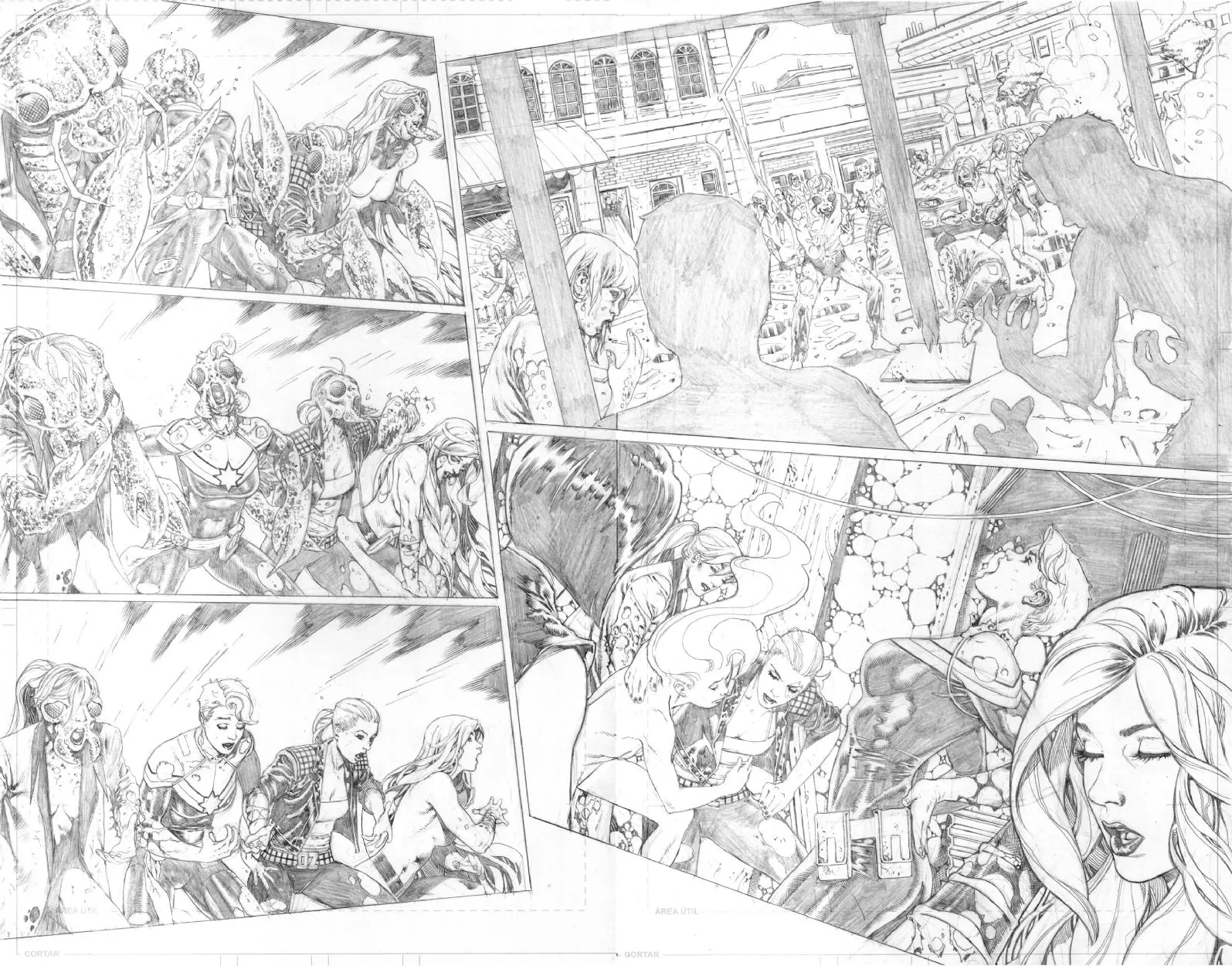 A Force #10 page 12-13 by Paulo Siqueira