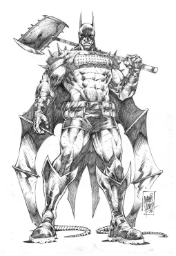 Absolute Batman Illo by Marcio Abreu