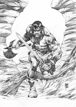 Conan Illo by Marcio Abreu