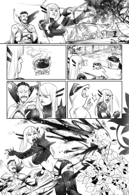 Dr. Strange #450 page 02 AP by Ig Guara