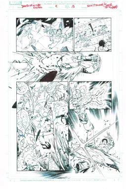 Death of the Silver Surfer #04 page 13 by Jonas Trindade