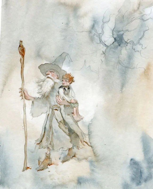 Gandalf Illo by Lelis