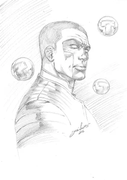 Mr. Terrific Illo by José Luís