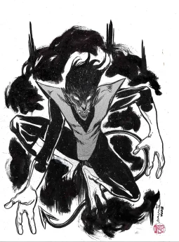Nightcrawler Illo by Magenta King