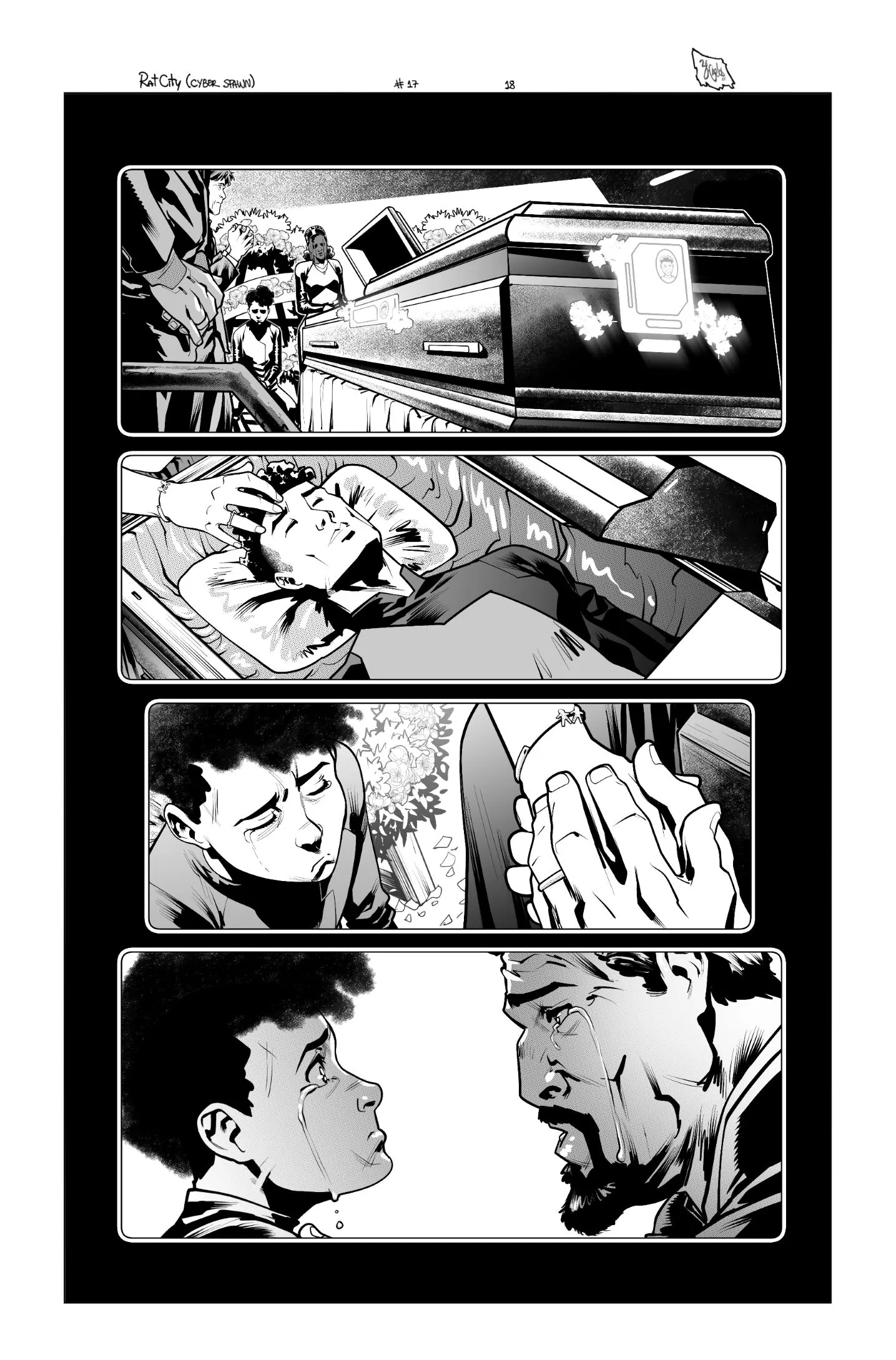 Rat City #17 page 18 AP by Zé Carlos