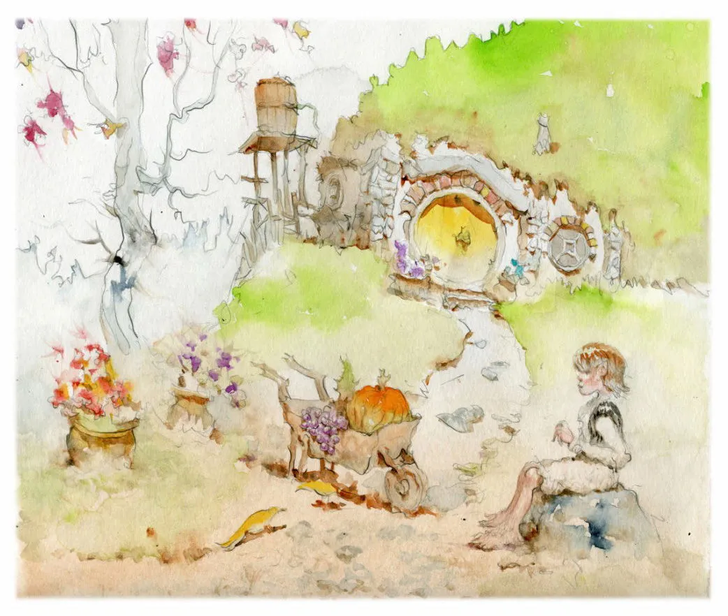 The Shire Illo by Lelis