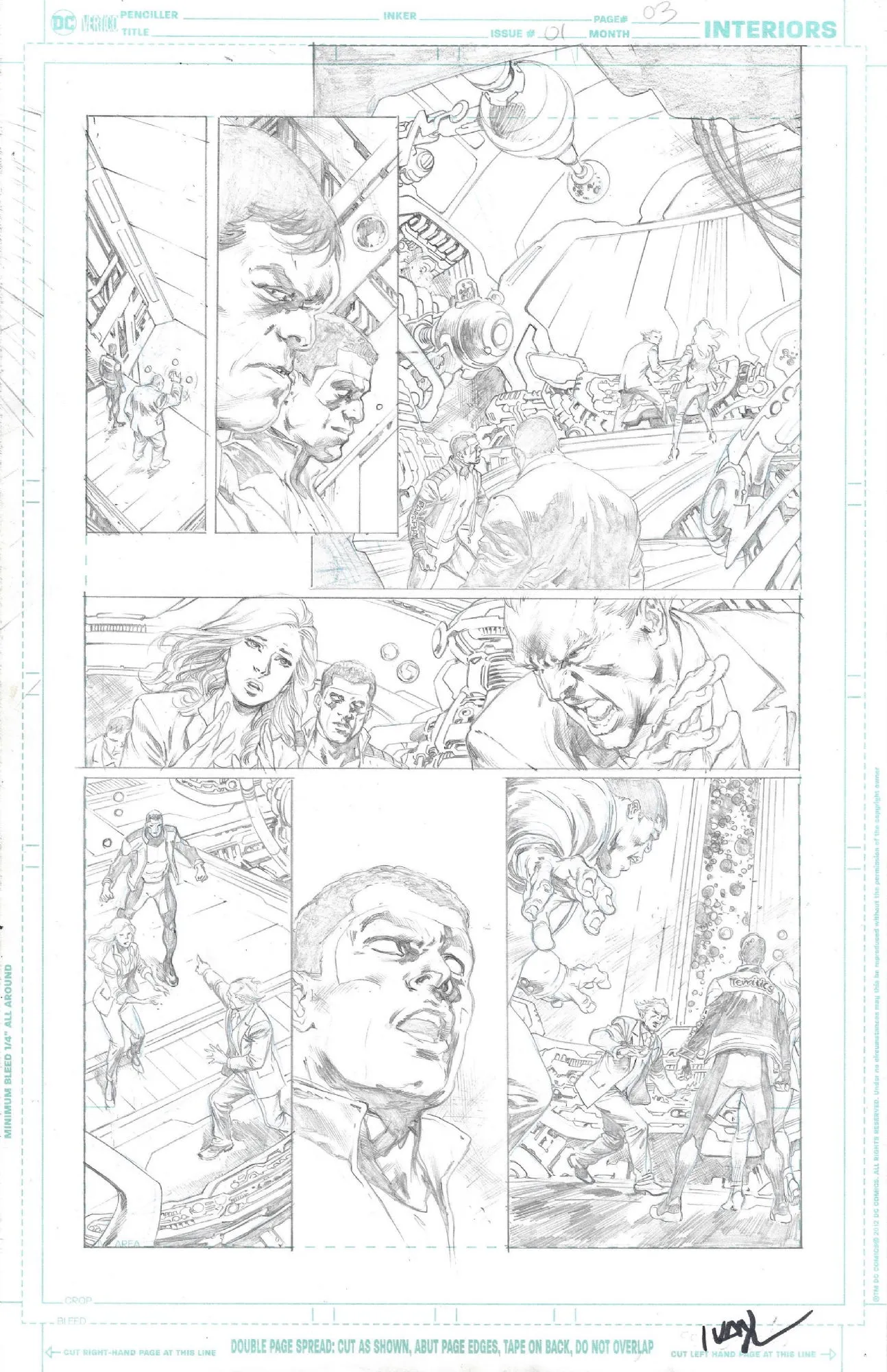 The Terrifics #1 page 03 by Ivan Reis