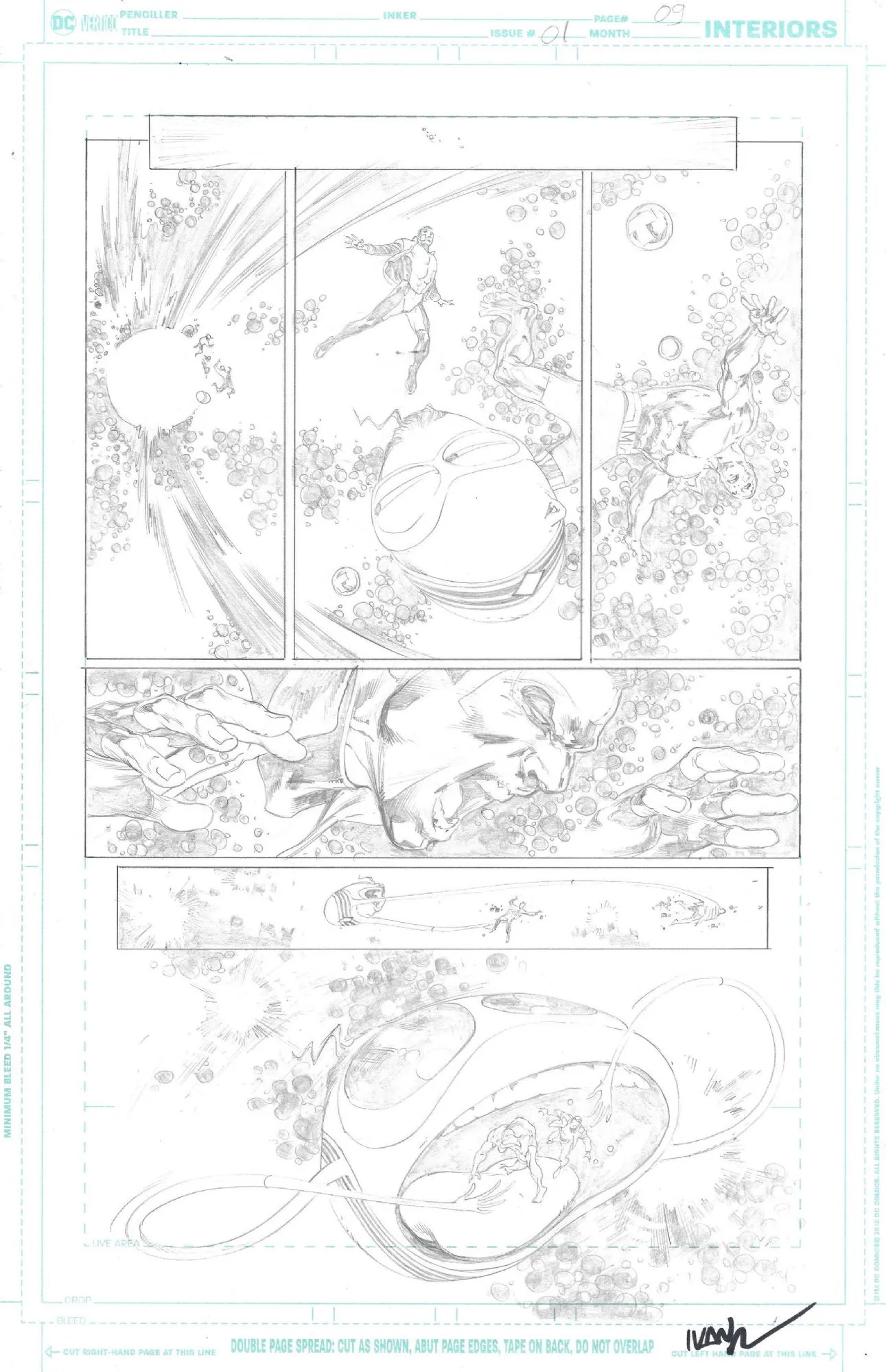 The Terrifics #1 page 09 by Ivan Reis