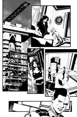 Titans #14 page 01 AP by Lucas Meyer