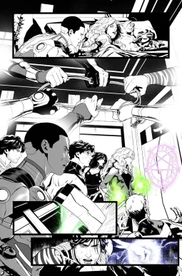 Titans #14 page 03 AP by Lucas Meyer